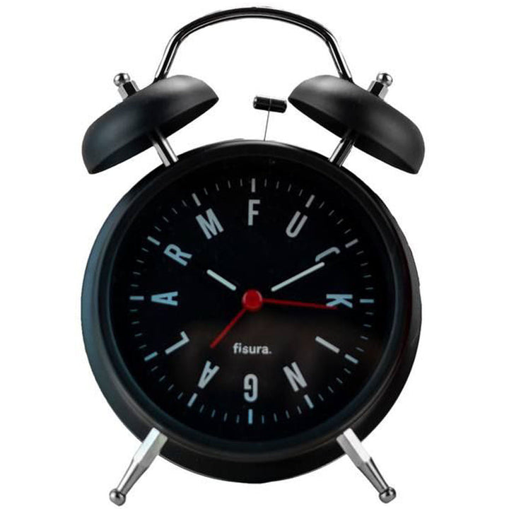 Fisura Third Round LLC Home Decor "Fucking Alarm" Alarm Clock