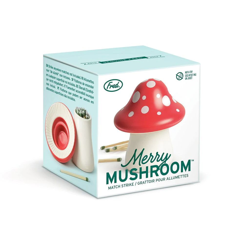 Fred & Friends Home Decor Merry Mushroom - Match Strike