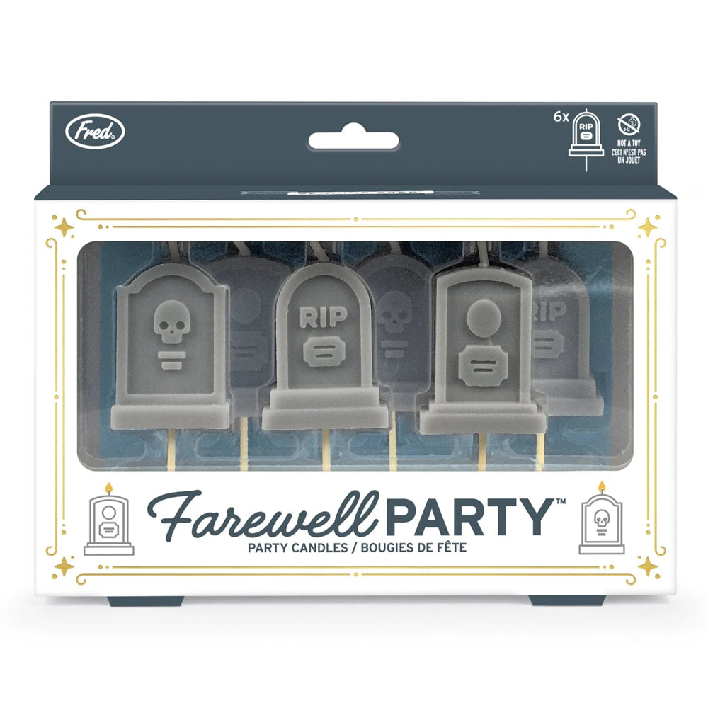 Fred & Friends Kitchen & Table Farewell Party Candles