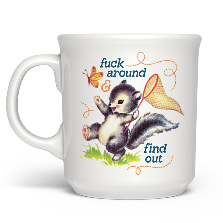 Fred & Friends Kitchen & Table Fuck Around Find Out Mug