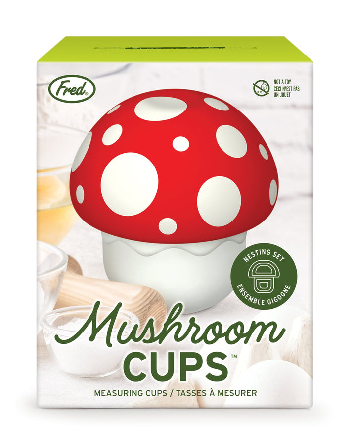 Fred & Friends Kitchen & Table Mushroom Measuring Cups