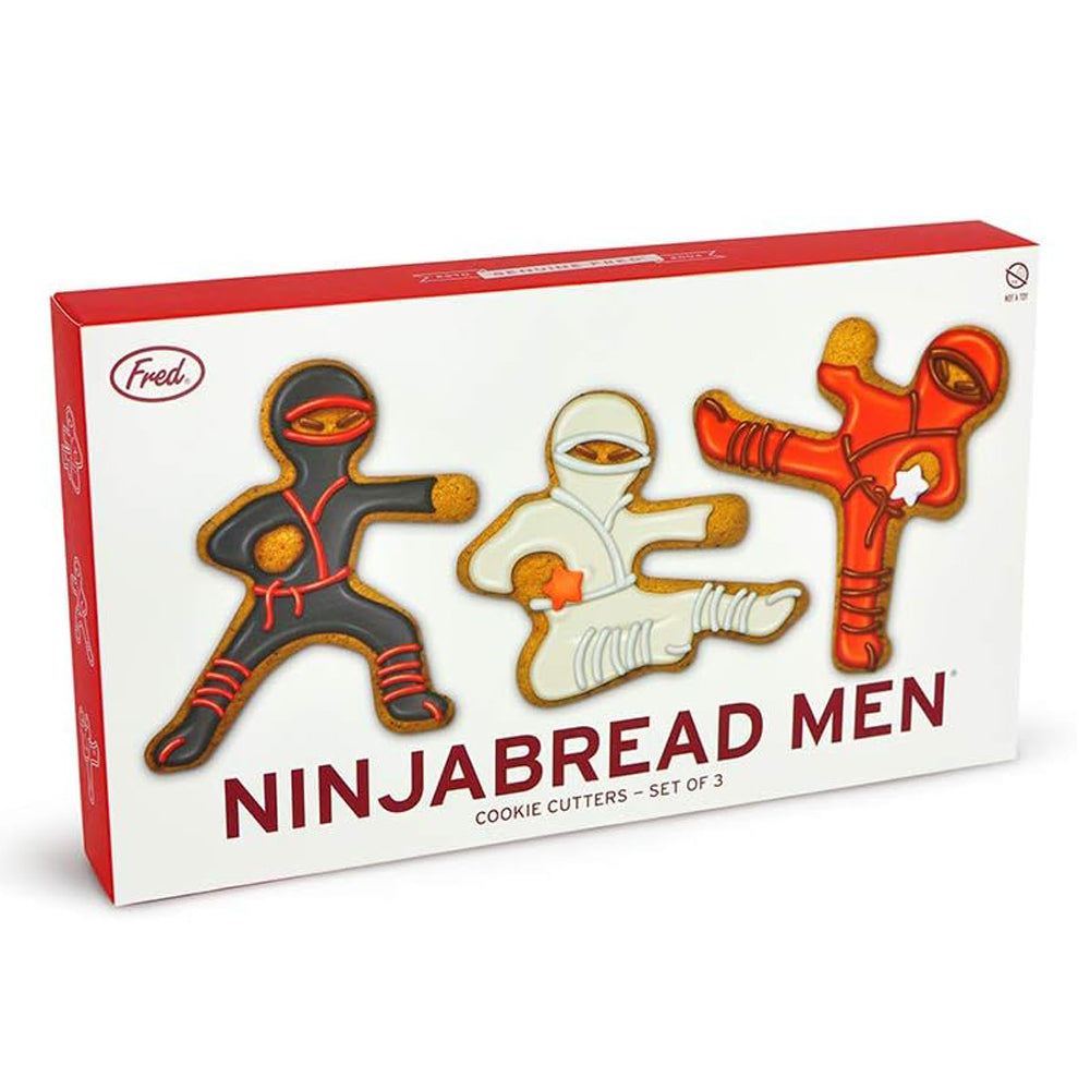 Fred & Friends Kitchen & Table NinjaBread Men Cookie Cutters