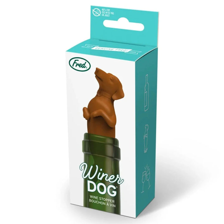 Fred & Friends Kitchen & Table Winer Dog Bottle Stopper