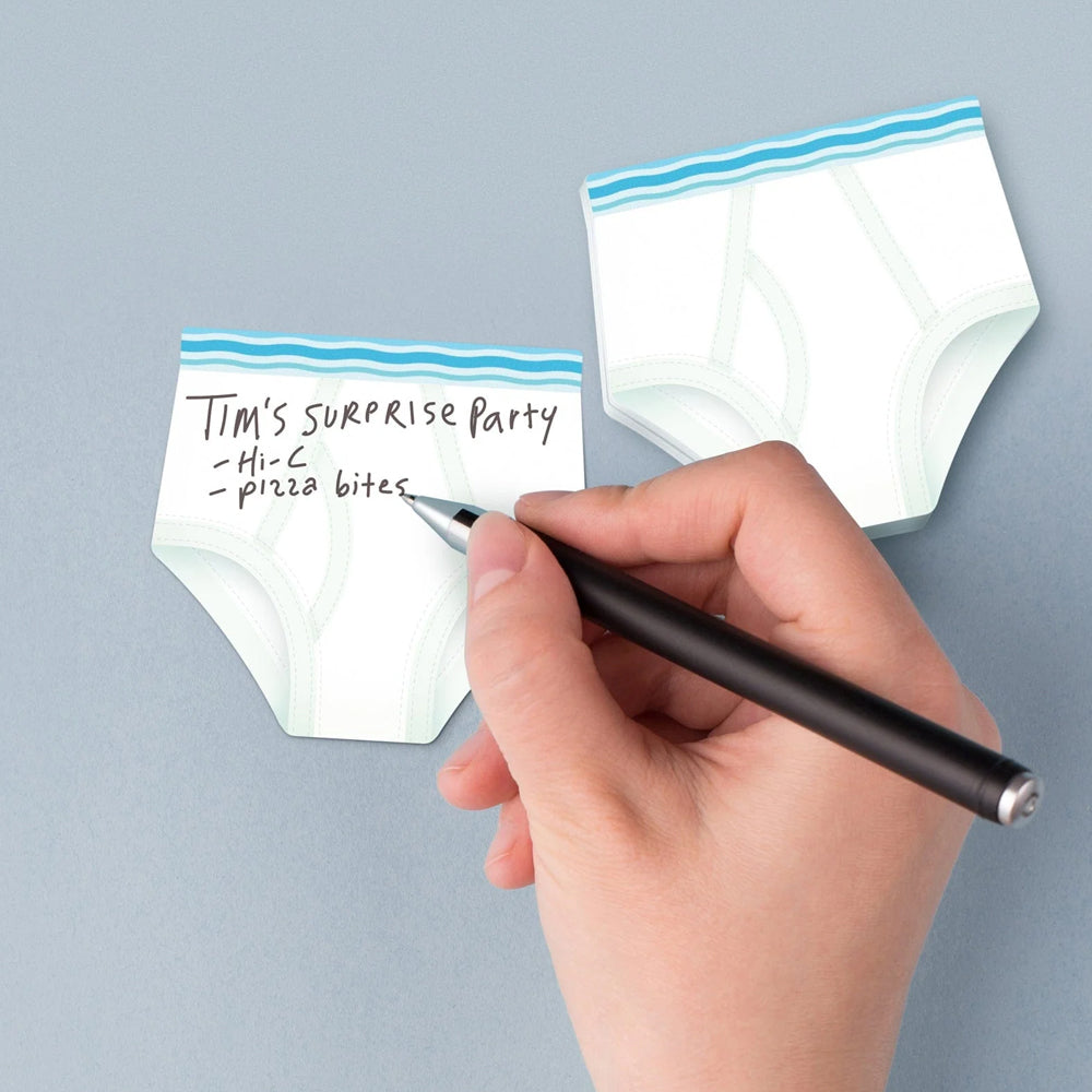 Fred & Friends Office Goods Unmentionables - Underwear Sticky Notes (Set of Two)