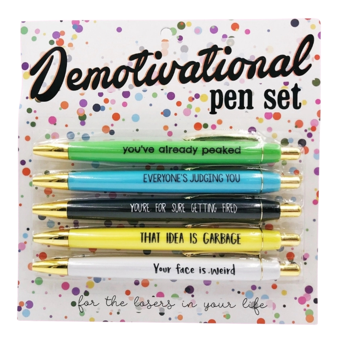 FUN CLUB Office Goods Demotivational Pens