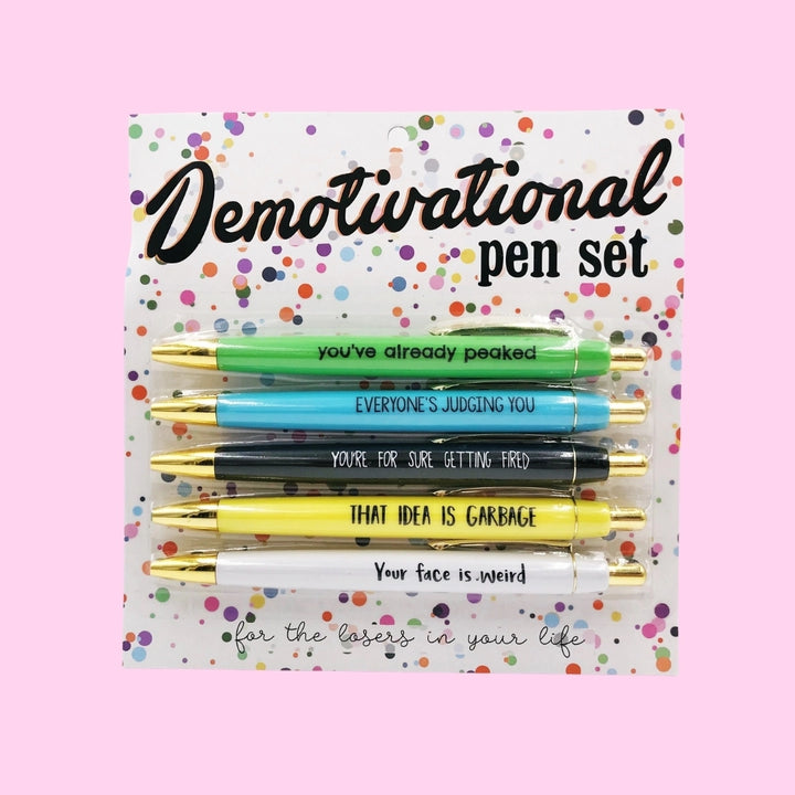 FUN CLUB Office Goods Demotivational Pens