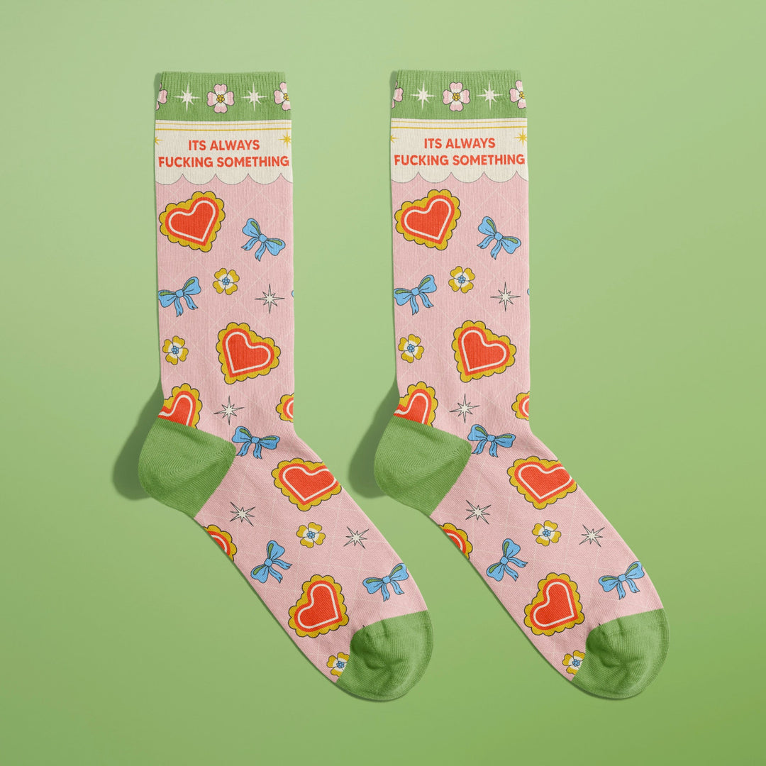 FUN CLUB Socks & Tees It's Always Fucking Something Socks
