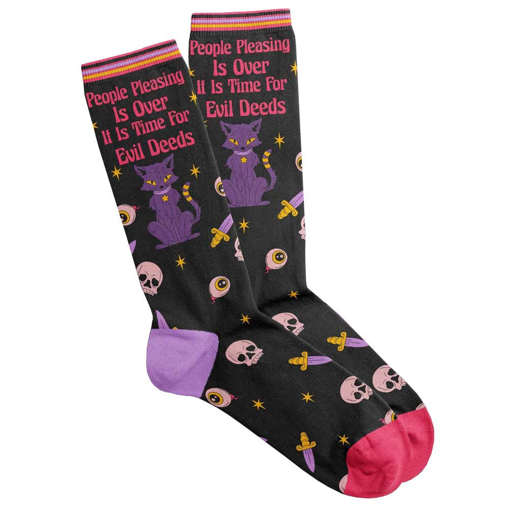FUN CLUB Socks & Tees People Pleasing is Over Socks