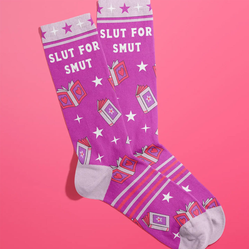 FUN CLUB Socks & Tees Slut For Smut Socks
