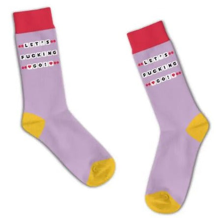 FUNATIC Socks & Tees Let's F-cking Go Socks