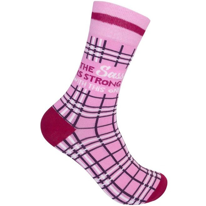 FUNATIC Socks & Tees The Sass Is Strong With This One Socks