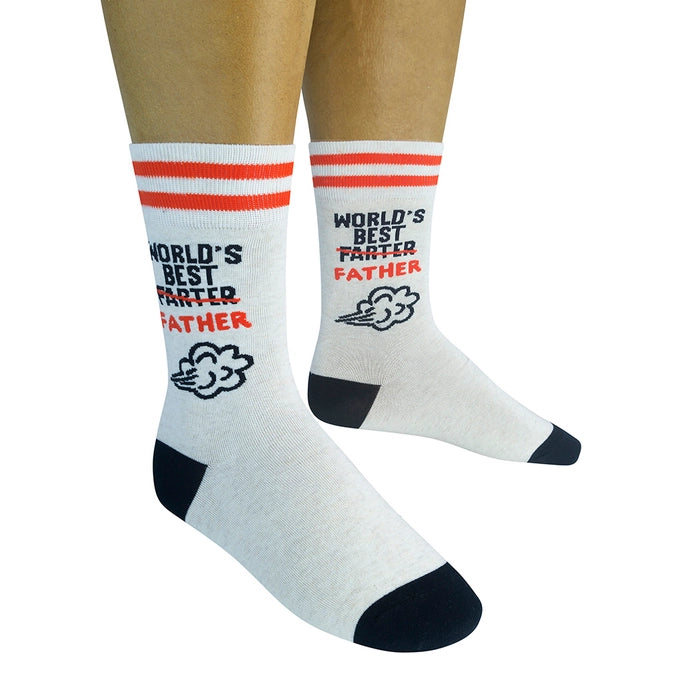 FUNATIC Socks & Tees Worlds Best Father/Farter Socks