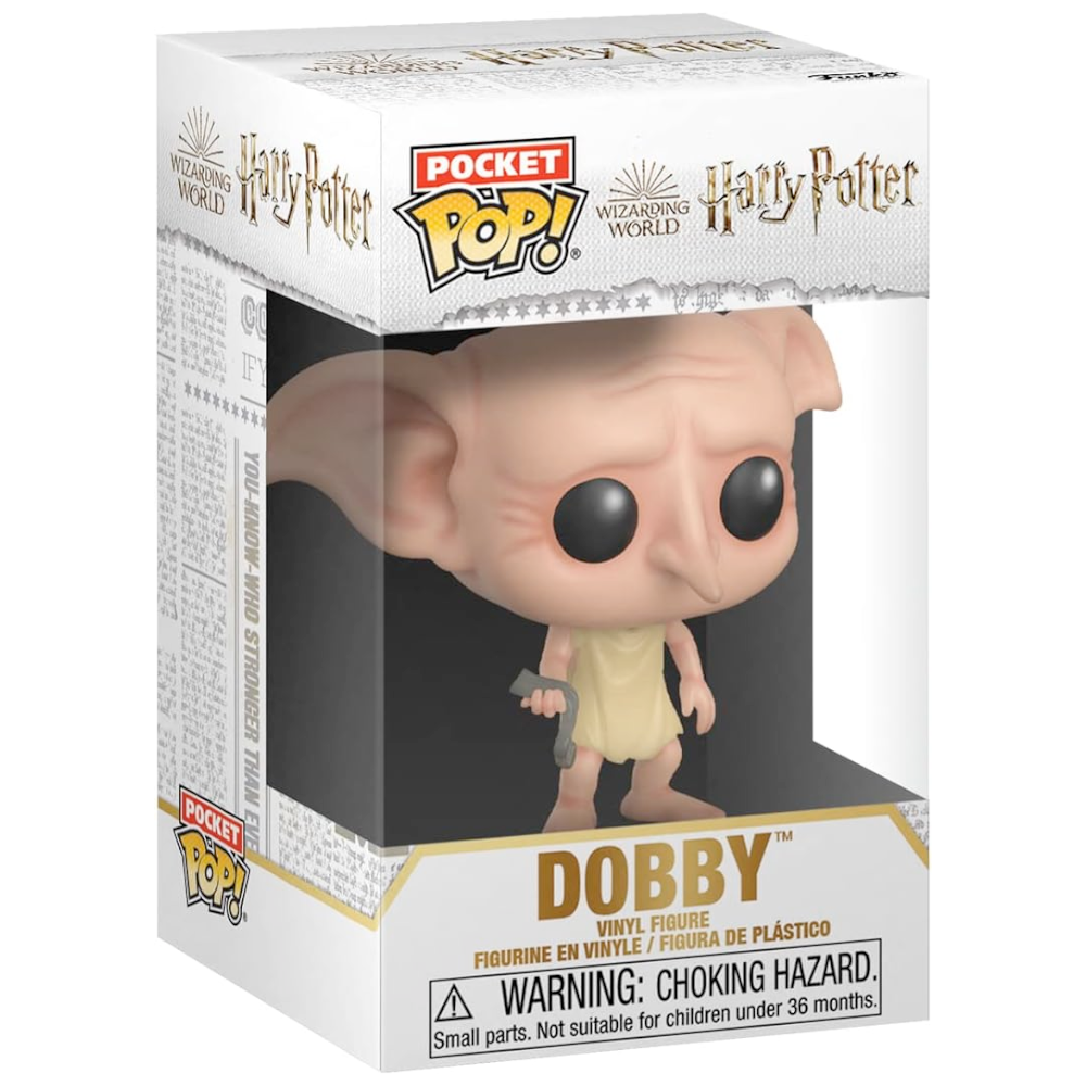 FUNKO Socks & Tees Harry Potter FREE Dobby Shirt + Pocket Pop