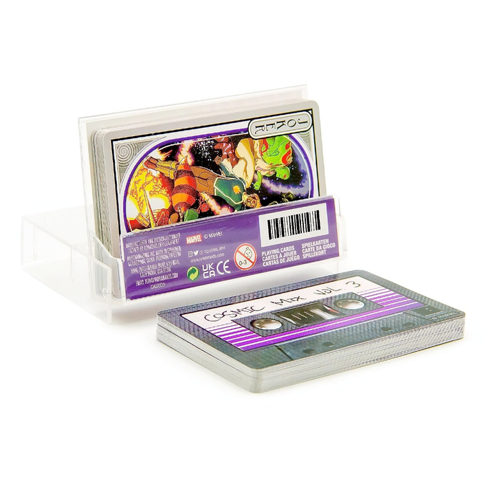 Gama-Go NMR Games Guardians of the Galaxy Cassette Playing Card w/Insert