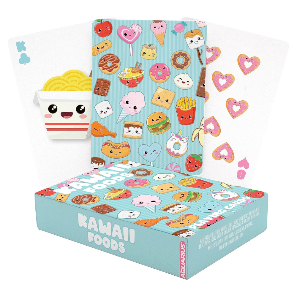 Gama-Go NMR GAMES Kawaii Foods Fun Playing Cards