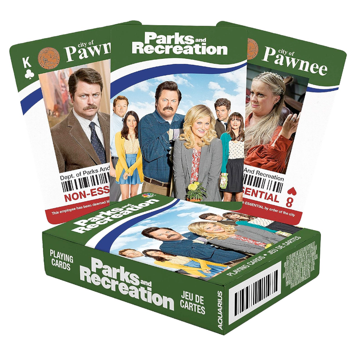 Gama-Go NMR GAMES Parks & Recreation Fun Playing Cards