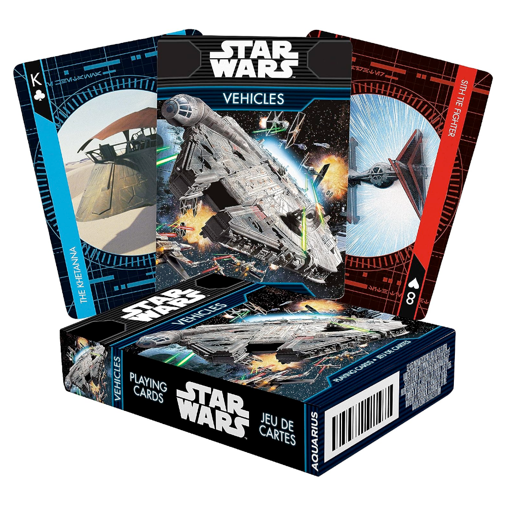 Gama-Go NMR GAMES Star Wars Vehicles Fun Playing Cards