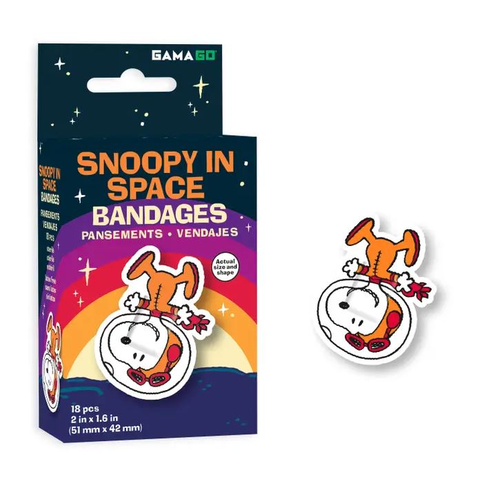 Gama-Go NMR Personal Care Snoopy in Space Cute Bandages