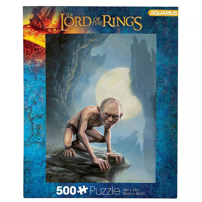 Gama-Go NMR Puzzles Lord Of The Rings Gollum 500 Piece Jigsaw Puzzle