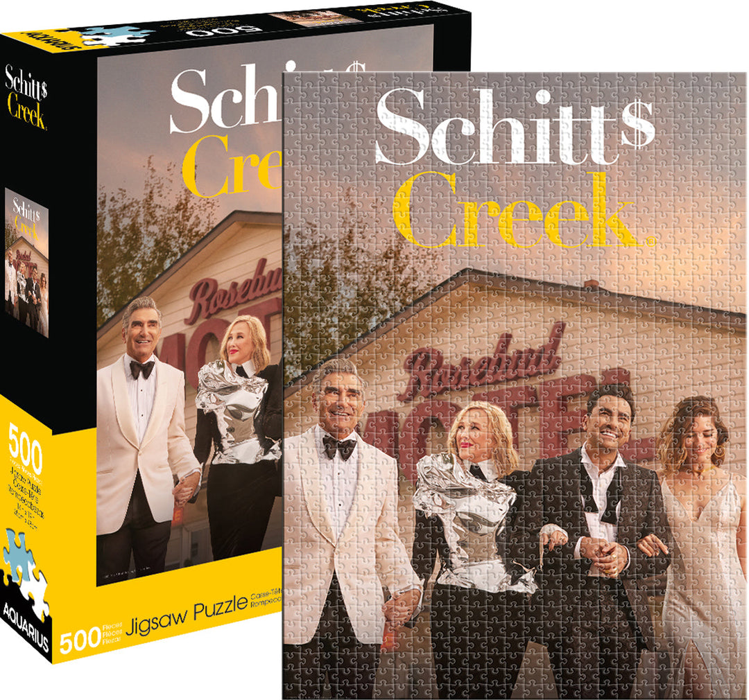 Gama-Go NMR Puzzles Schitt's Creek Cast 500 Piece Jigsaw Puzzle