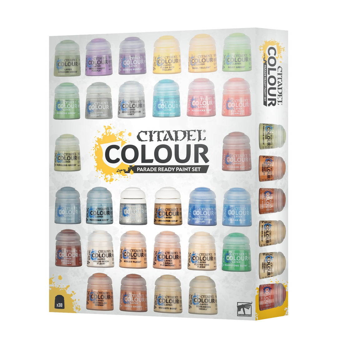 Games Workshop Games Warhammer Citadel Colour: Parade Ready Paint Set
