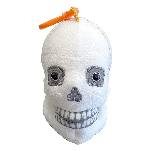 Giantmicrobes Toy Stuffed Plush Skull Keychain