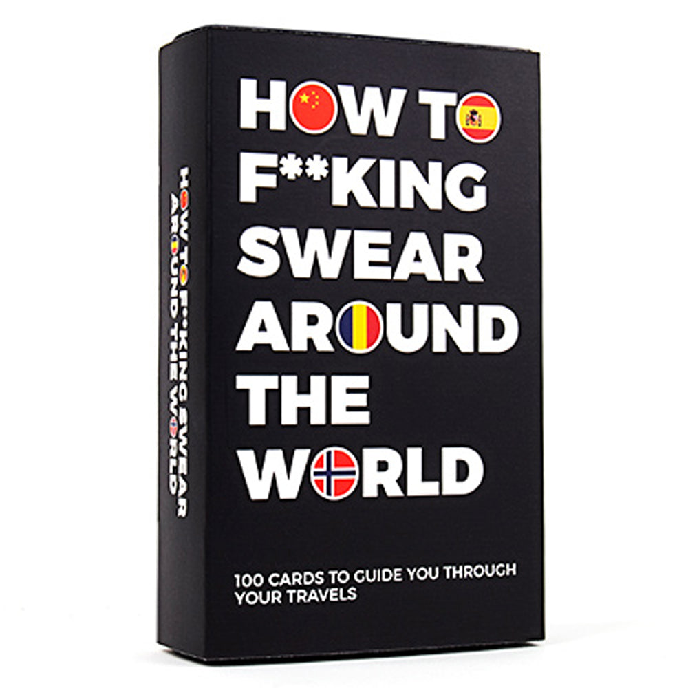 Gift Republic Books How to F**cking Swear Around the World