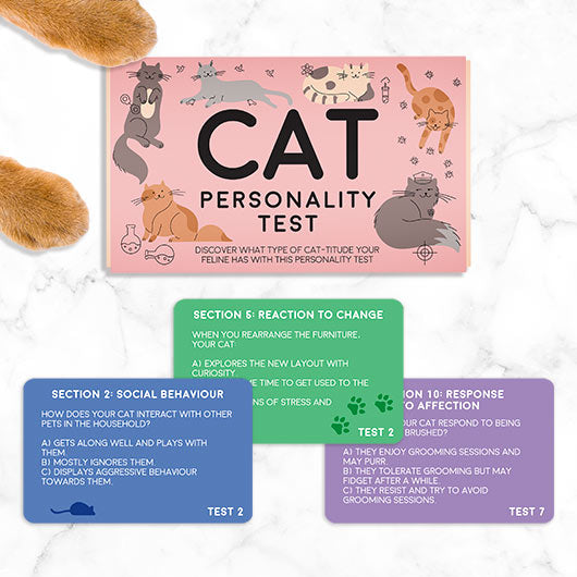 Gift Republic Games Cat Personality Test