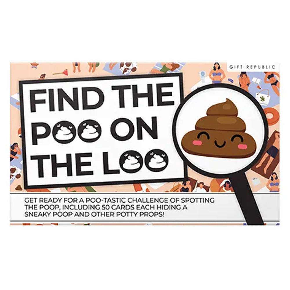 Gift Republic Games Find Poo on the Loo
