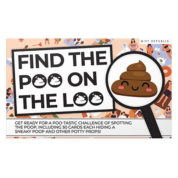 Gift Republic Games Find Poo on the Loo