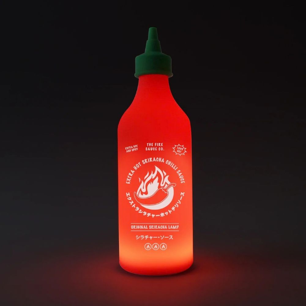 Gift Republic Home Decor Chili Sauce Lamp