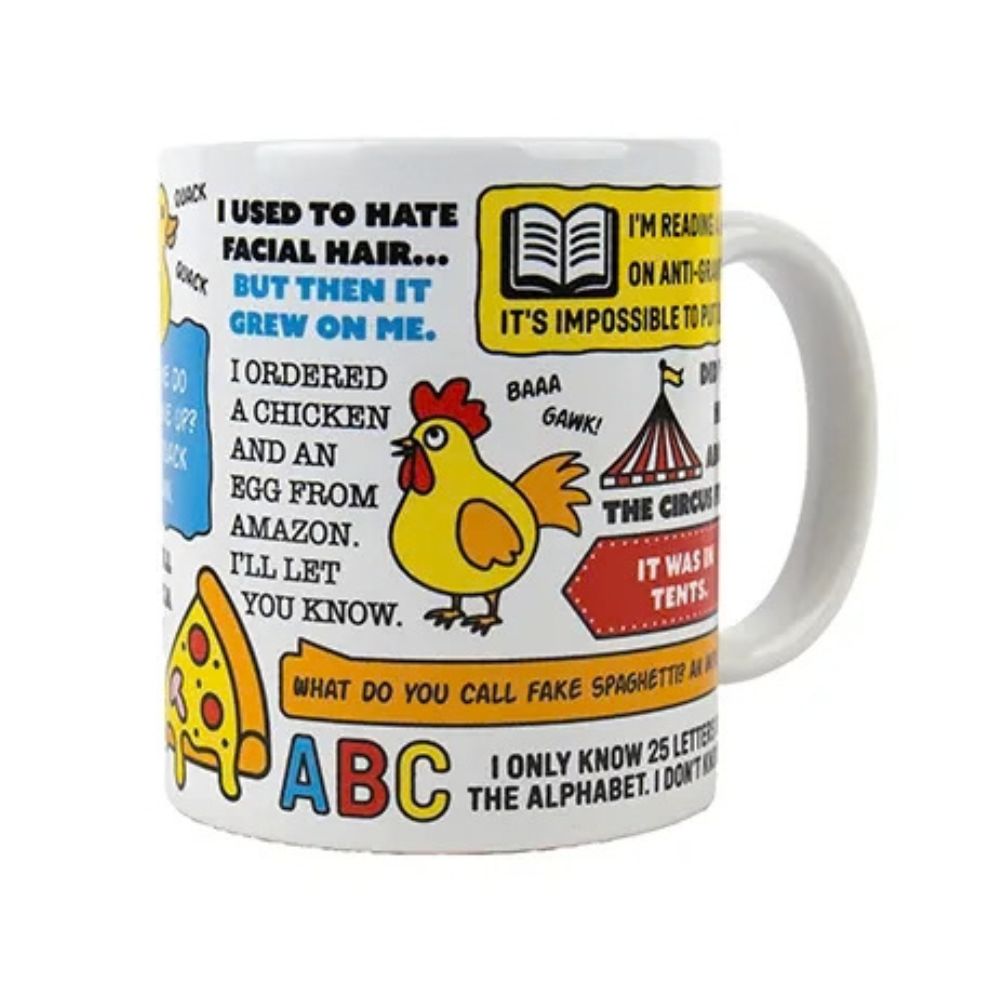 Gift Republic Kitchen & Table Dad Jokes Mug