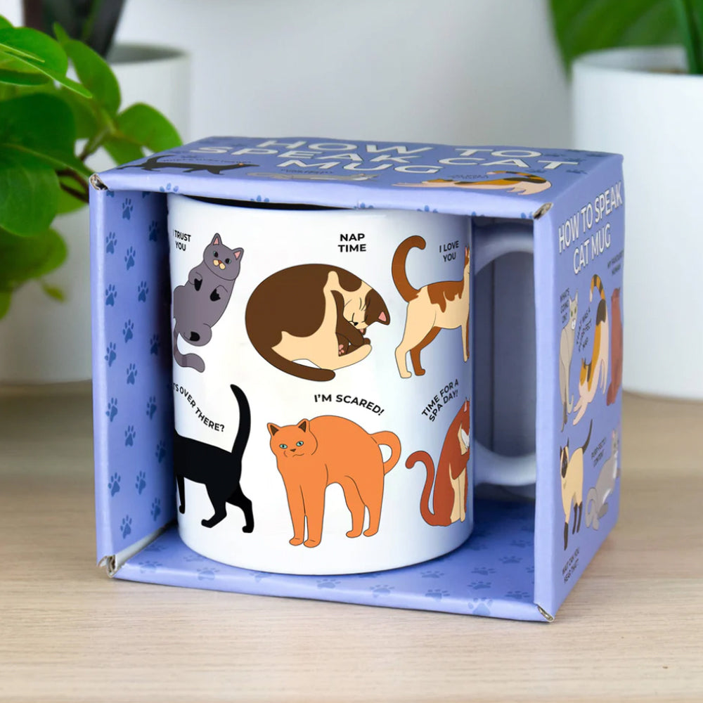 Gift Republic Kitchen & Table How to Speak Cat Mug