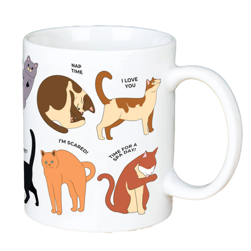 Gift Republic Kitchen & Table How to Speak Cat Mug