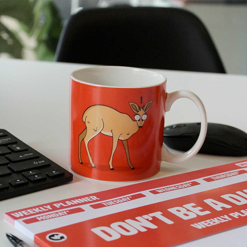 Ginger Fox Drinkware & Mugs Don't be a Dik Dik Mug