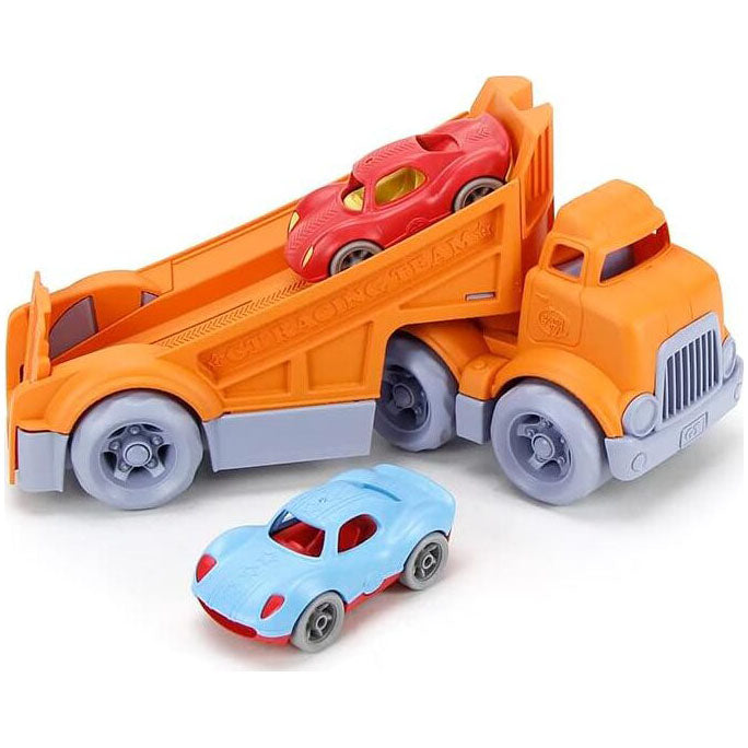 Green Toys Toy Vehicles Construction Truck + 2 racers Green Toys