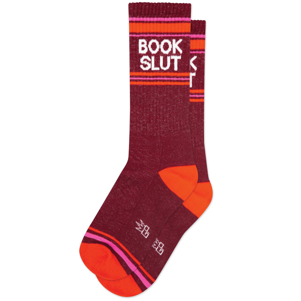 Gumball Poodle Socks & Tees Book Slut Crew Socks