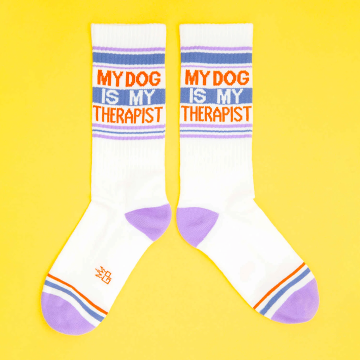 Gumball Poodle Socks & Tees Dog My Therapist Socks