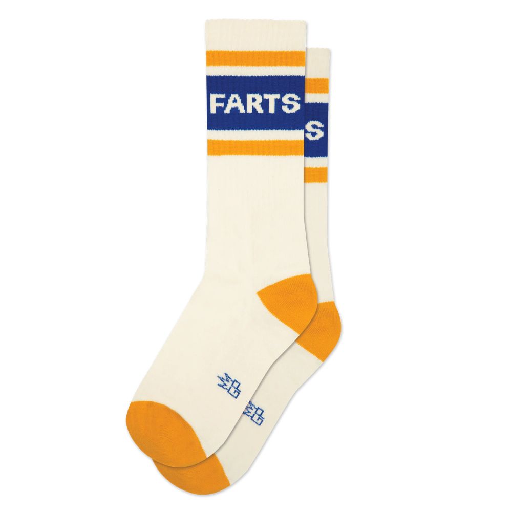 Gumball Poodle Socks & Tees Farts Gym Crew Socks