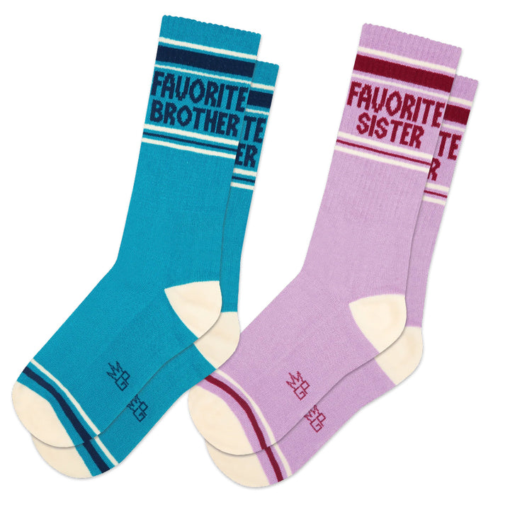 Gumball Poodle Socks & Tees Favorite Sibiling Socks