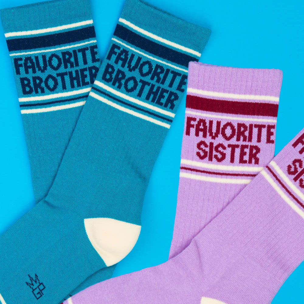 Gumball Poodle Socks & Tees Favorite Sibiling Socks