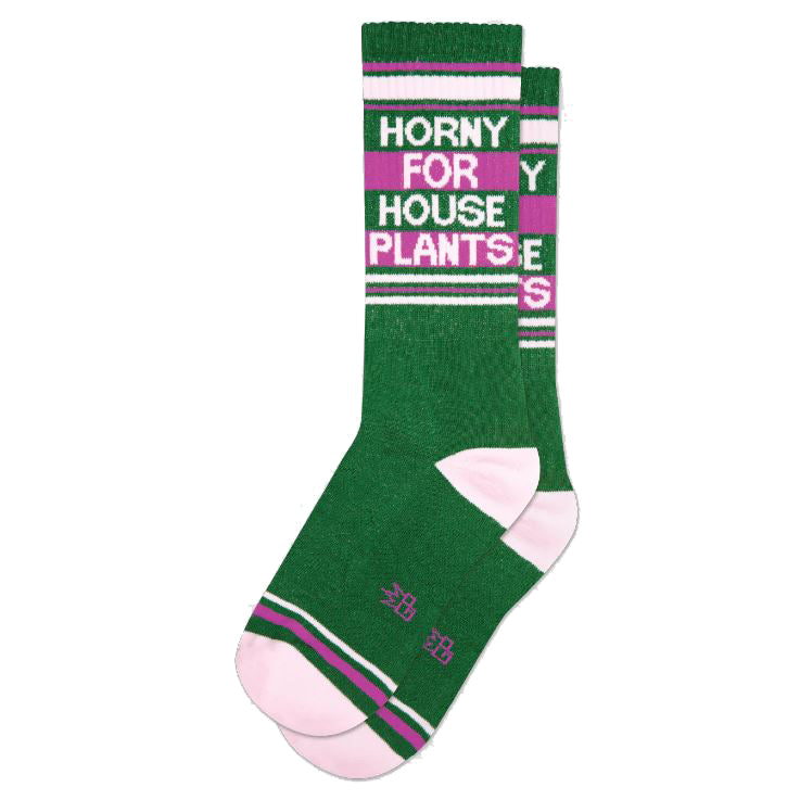 Gumball Poodle Socks & Tees Horny for House Plants Socks