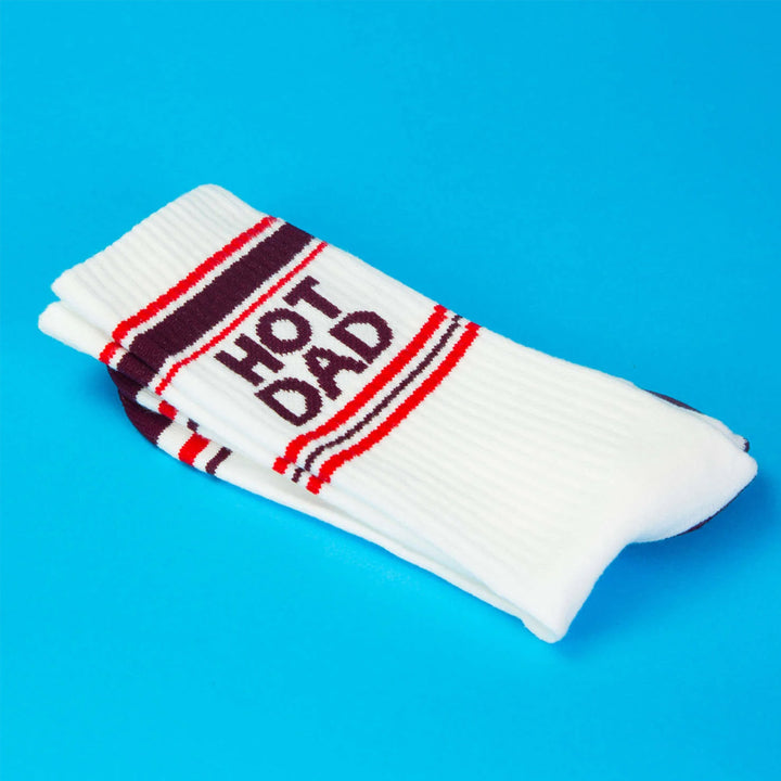 Gumball Poodle Socks & Tees Hot Dad Gym Crew Socks
