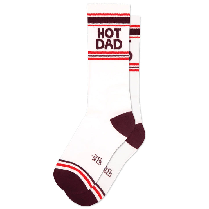 Gumball Poodle Socks & Tees Hot Dad Gym Crew Socks