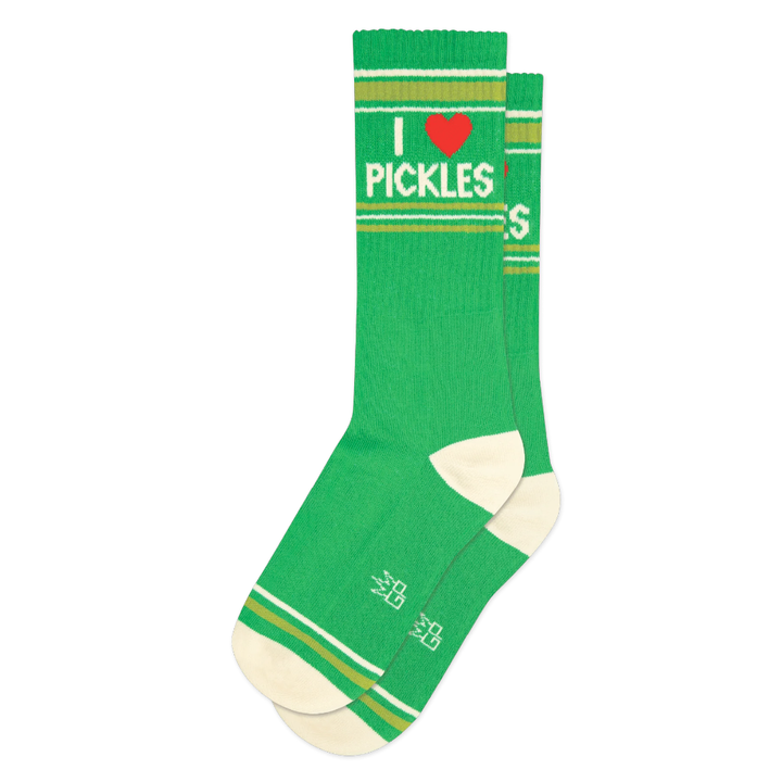 Gumball Poodle Socks & Tees I ❤️ Pickles Gym Crew Socks