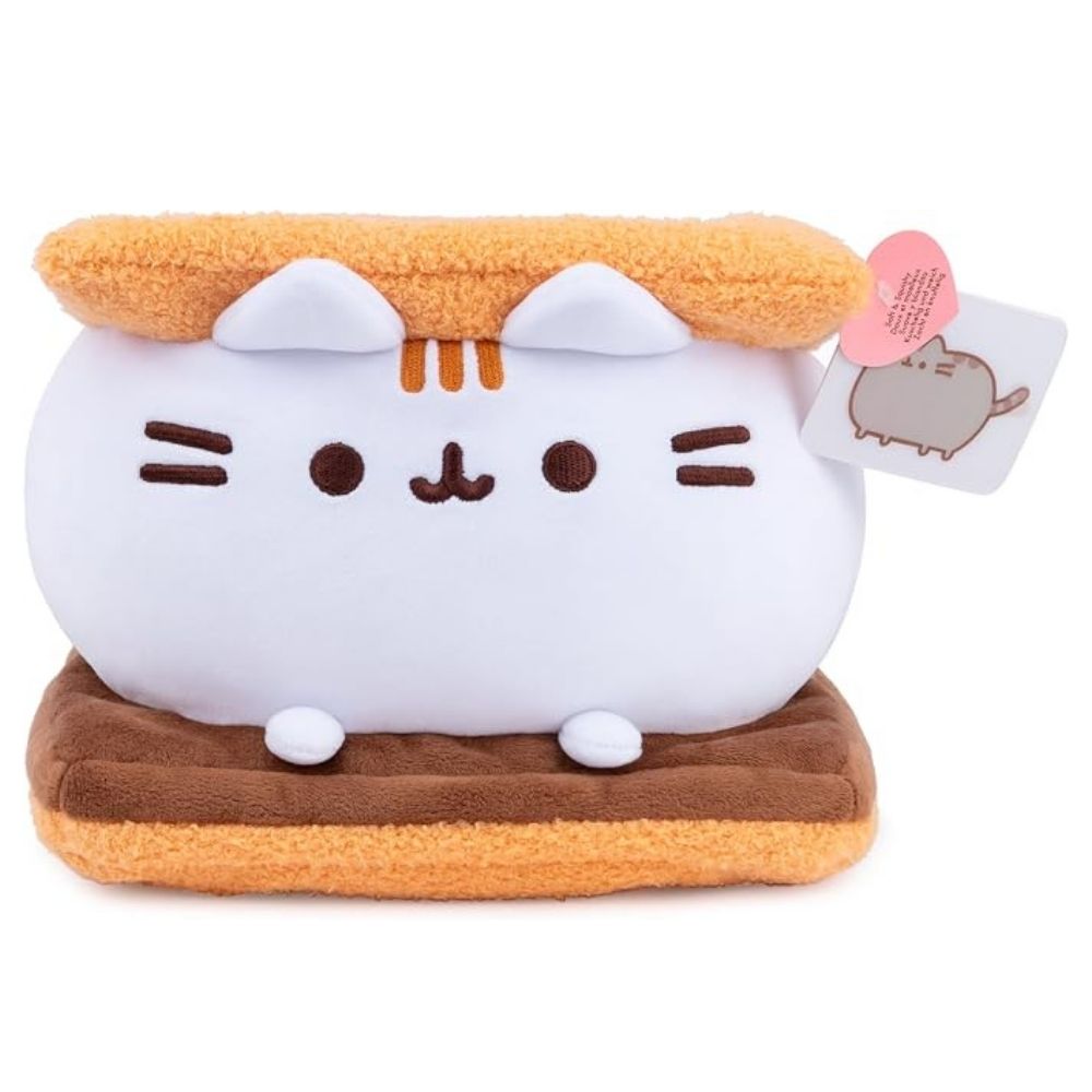 Gund Toy Stuffed Plush Pusheen S`moresheen Squisheen, 12 in