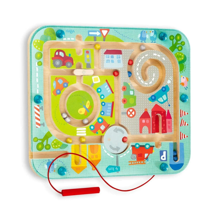 Haba Toy Infant & Toddler Magnetic Game Town Maze