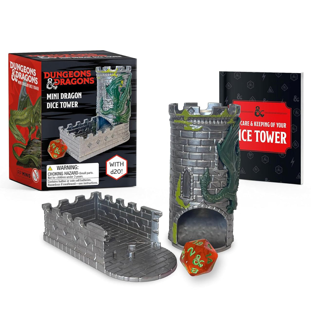 Hachette Book Group - Workman Books Dungeons & Dragons: Mini Dragon Dice Tower