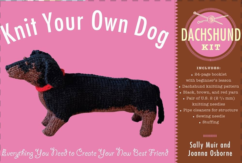 Hachette Book Group - Workman Books Knit Your Own Dog: Dachshund Kit