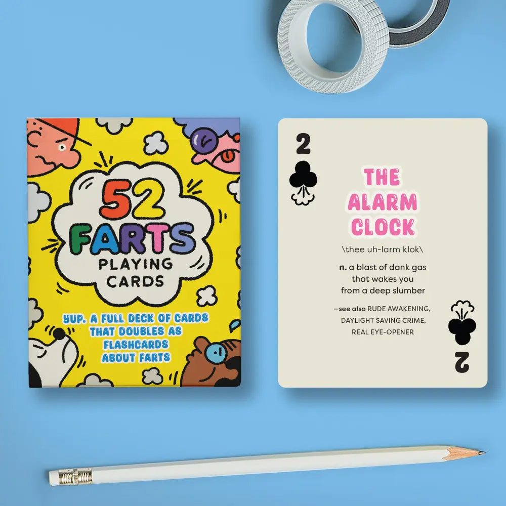 Hachette Book Group - Workman Games 52 Farts Playing Cards for Kids